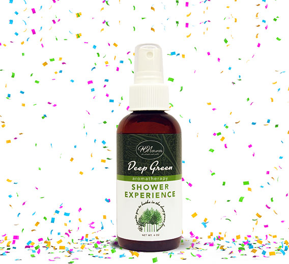 Deep Green Aromatherapy Shower Experience