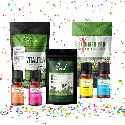 Slimmer Reset + Slimmer Drops + FatDetox Drops Love Box